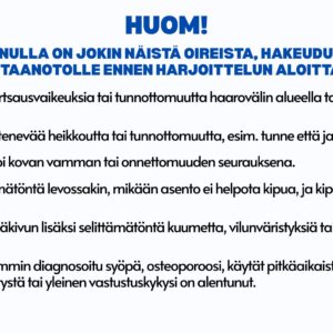 Selkäkivun ennaltaehkäisy ja hoito