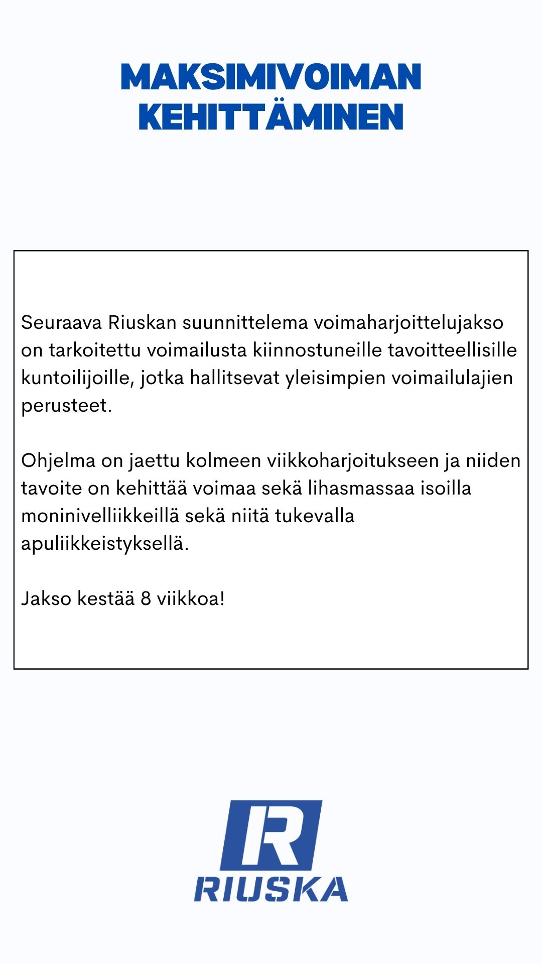 Maksimivoiman kehittäminen - Image 2